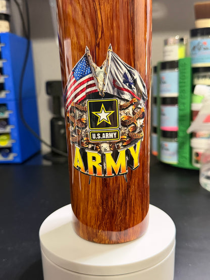 20 ounce dual army cup chill