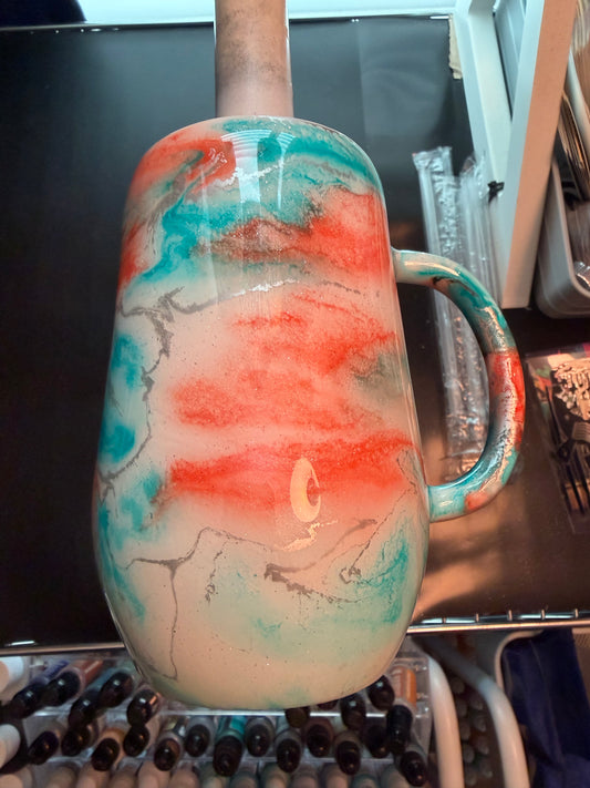 16oz stainless steel coffee cup