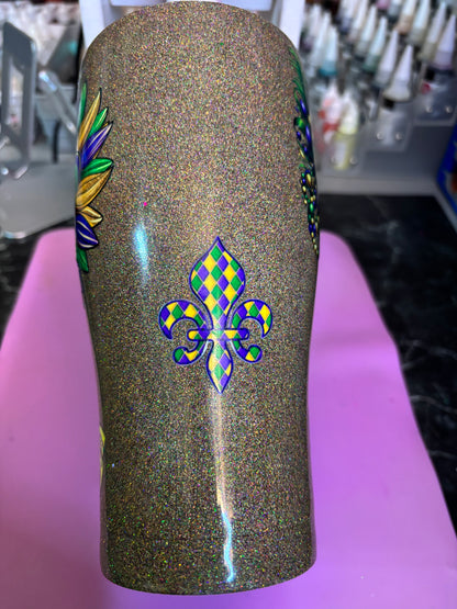 30oz MC Mardi Gras premade