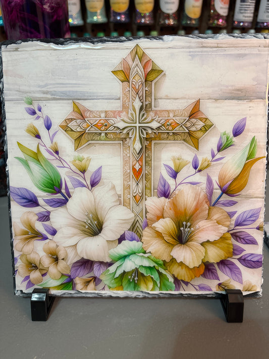 8x8 Slate with the cross ￼