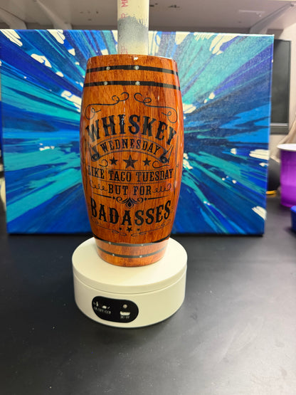 25oz whiskey barrel ￼