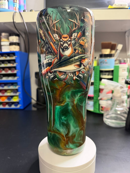 40oz Deere Hunter cup gmavalerie