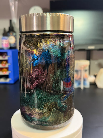 17oz mason jar stainless steel ￼