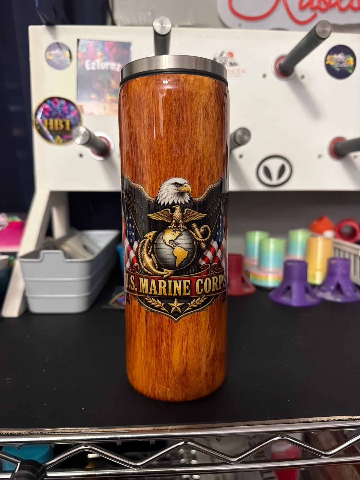 20oz US Marines cup