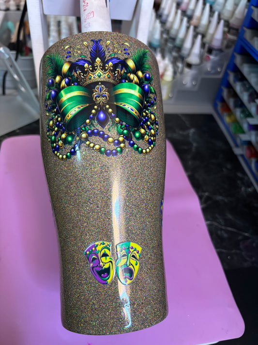 30oz MC Mardi Gras premade