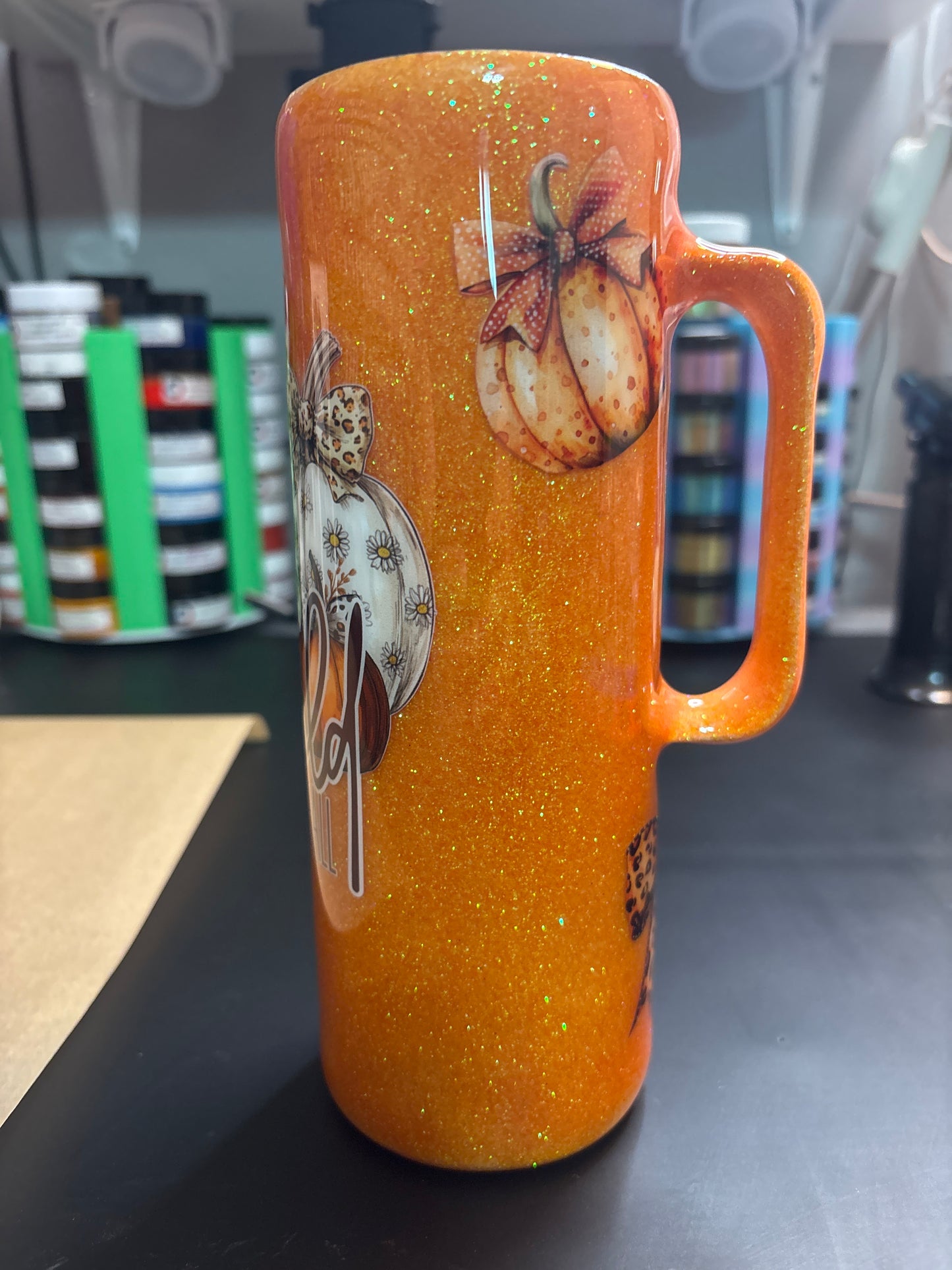 20oz stainless steel handle