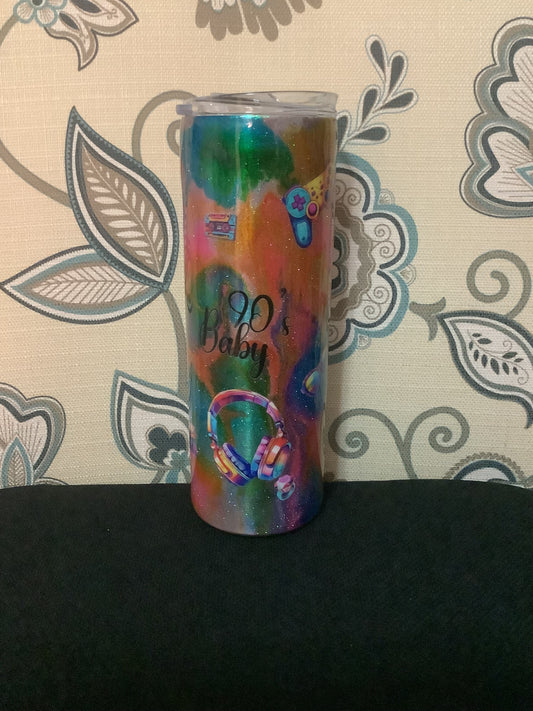 20 oz skinny 90's Baby